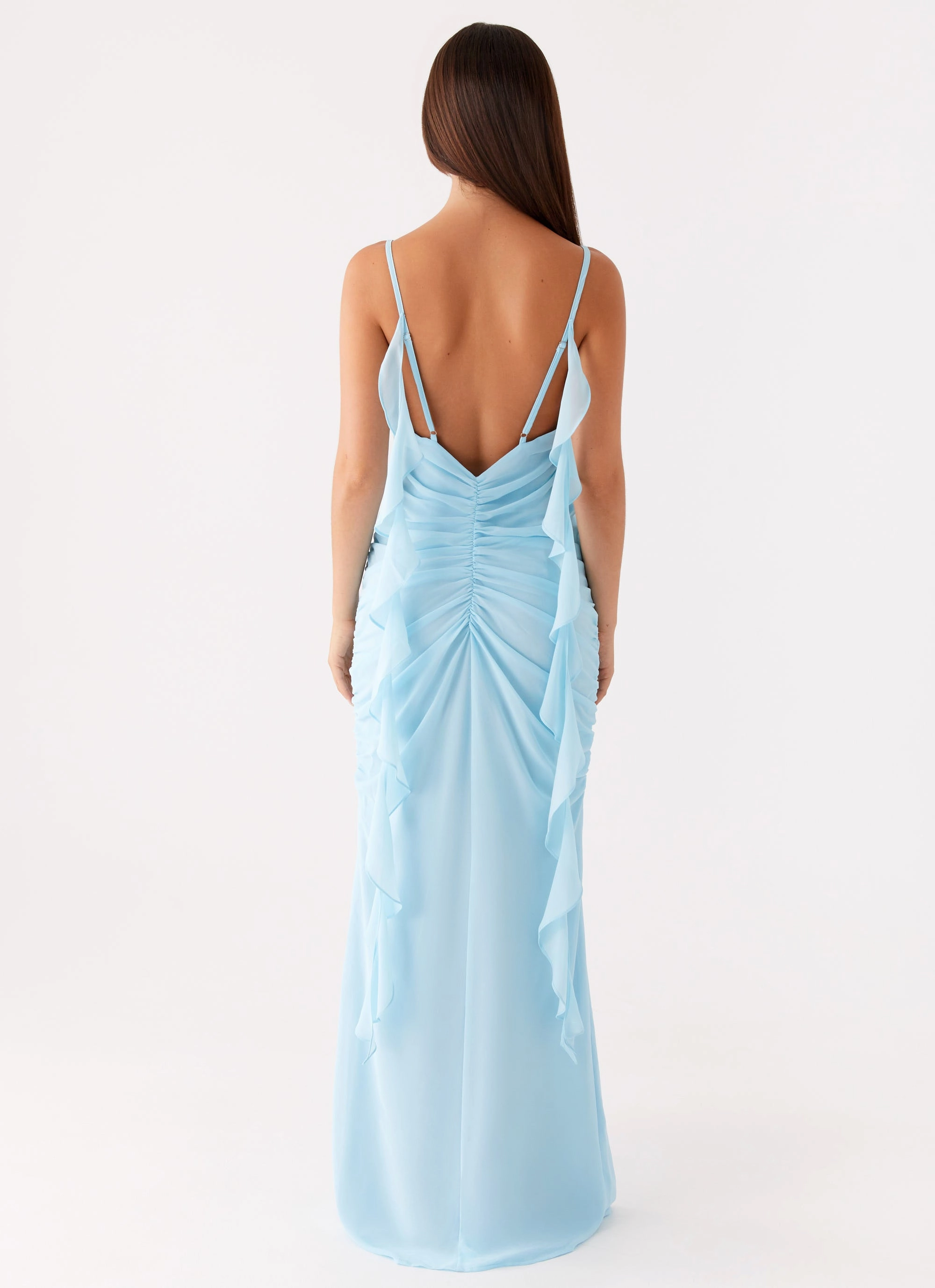 Flowing Design Jasmina Maxi Dress - Blue