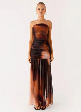 Savaya Maxi Dress - Black Gradient Style Moment