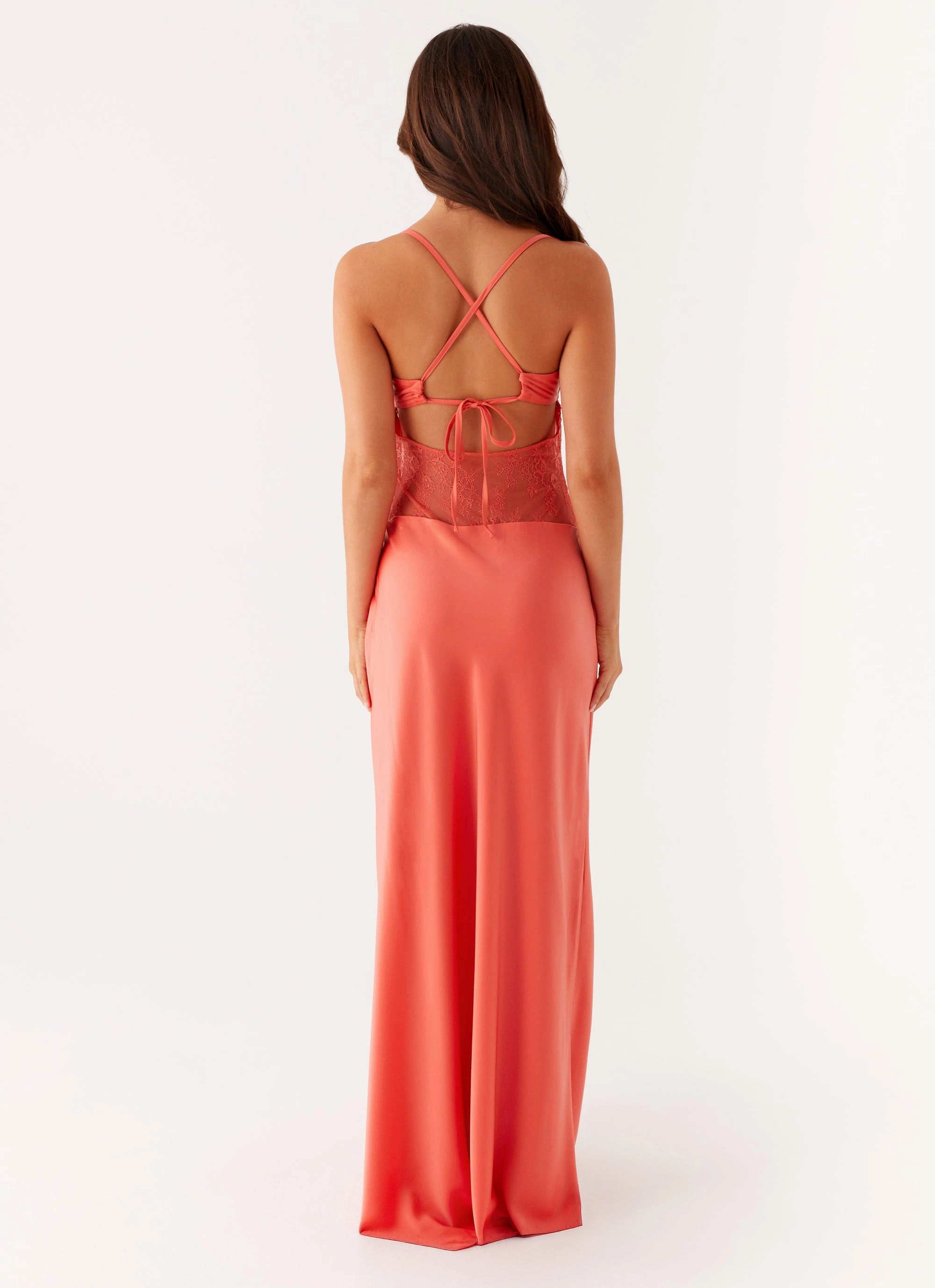 Fall Layer Shae Maxi Dress - Tangerine
