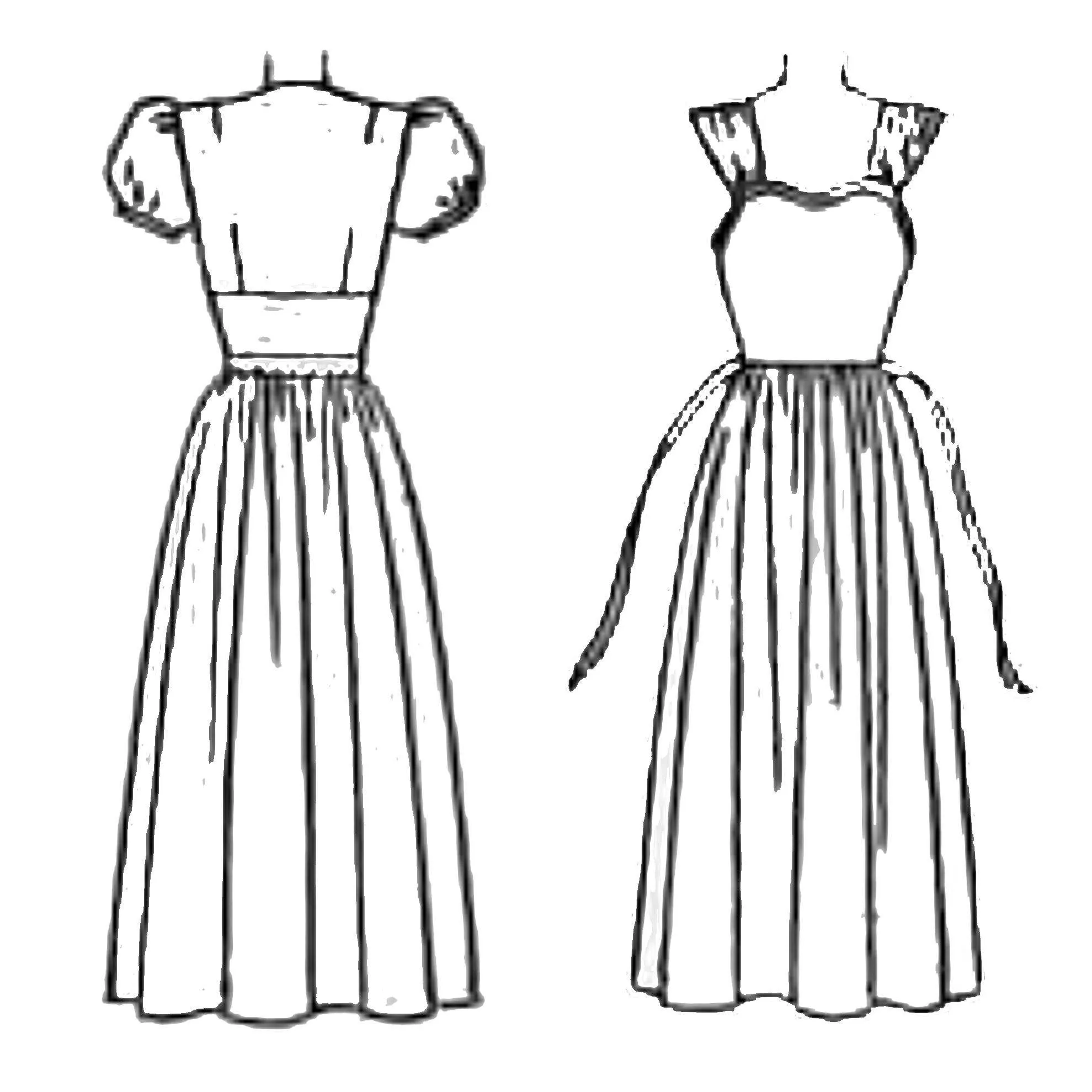 Vintage 1940s Pattern, Nightgown & Lounge Suit - Bust 30" (76cm)