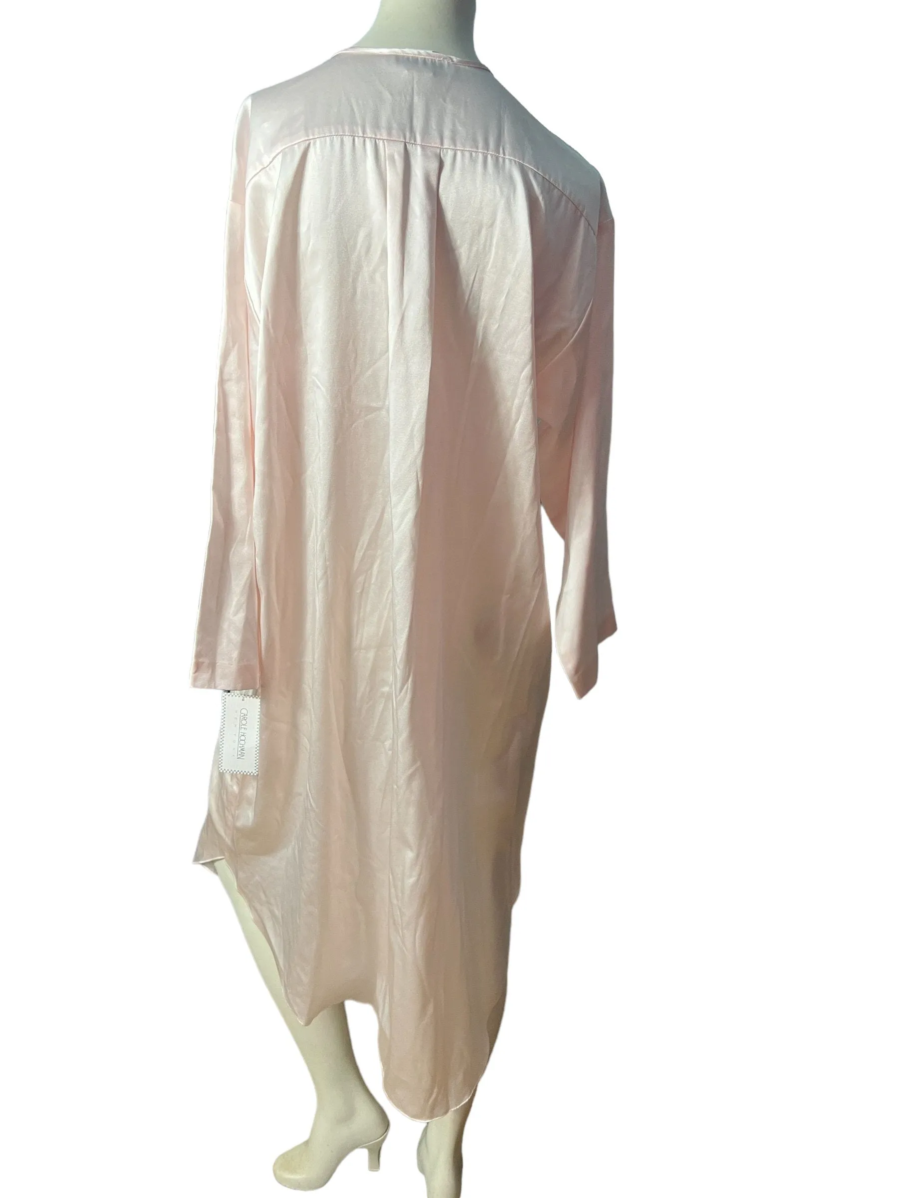 Vintage deadstock pink nightgown M Carole Hochman