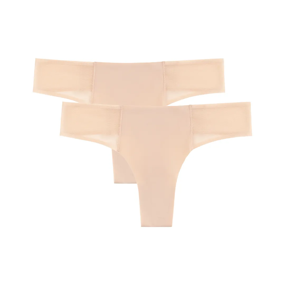 VIP Thong with Mesh Accents 2-Pack Bundle