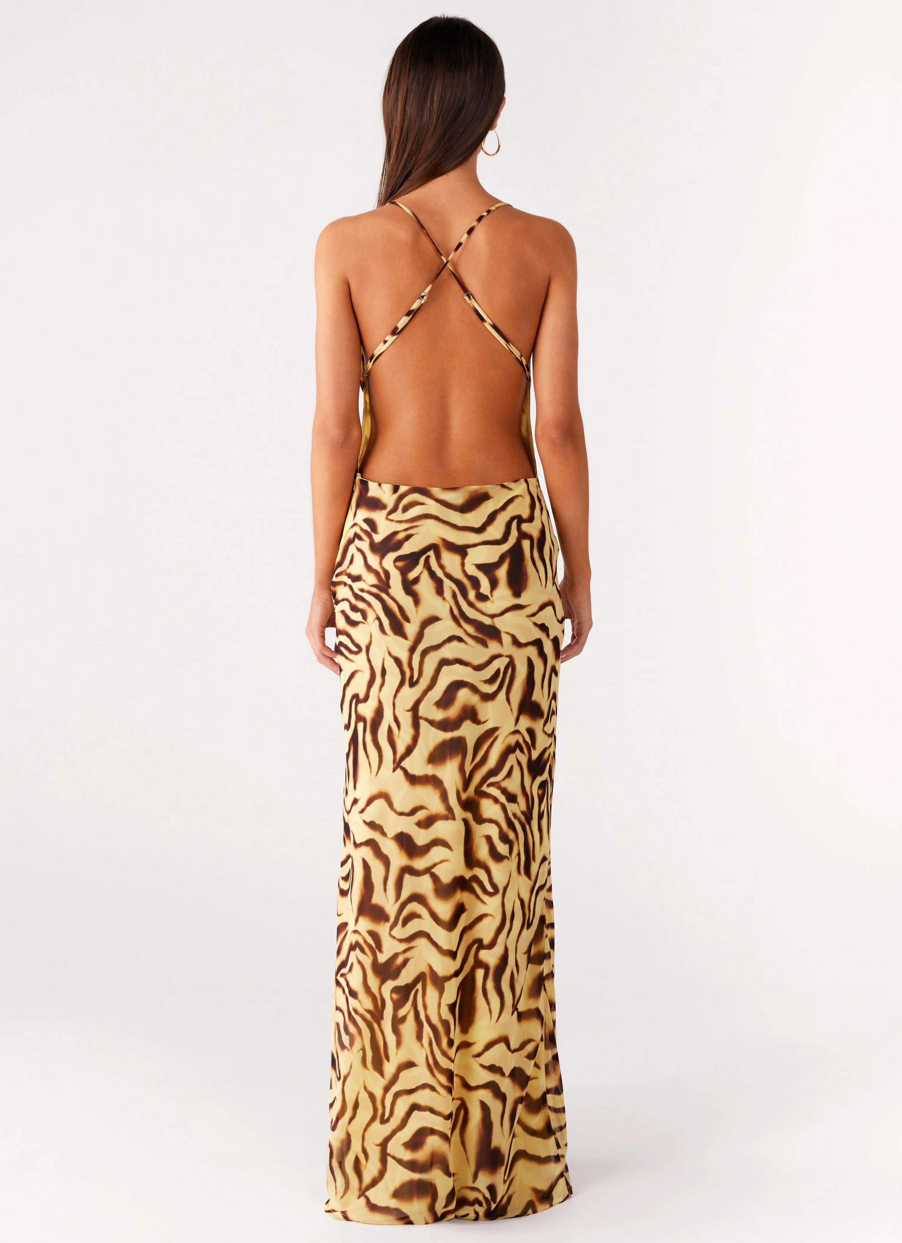 Cool Fabric Viva Lune Maxi Dress - Laguna Print