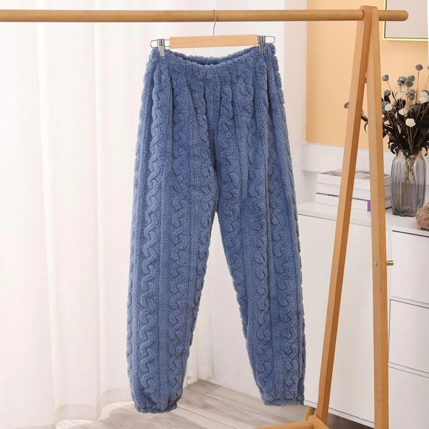Warm Flanne Pajamas for Women Set Winter Pajama Sets Pjs Soft Coral Fleece Loungewear Sleepwear Two Piece Pijamas