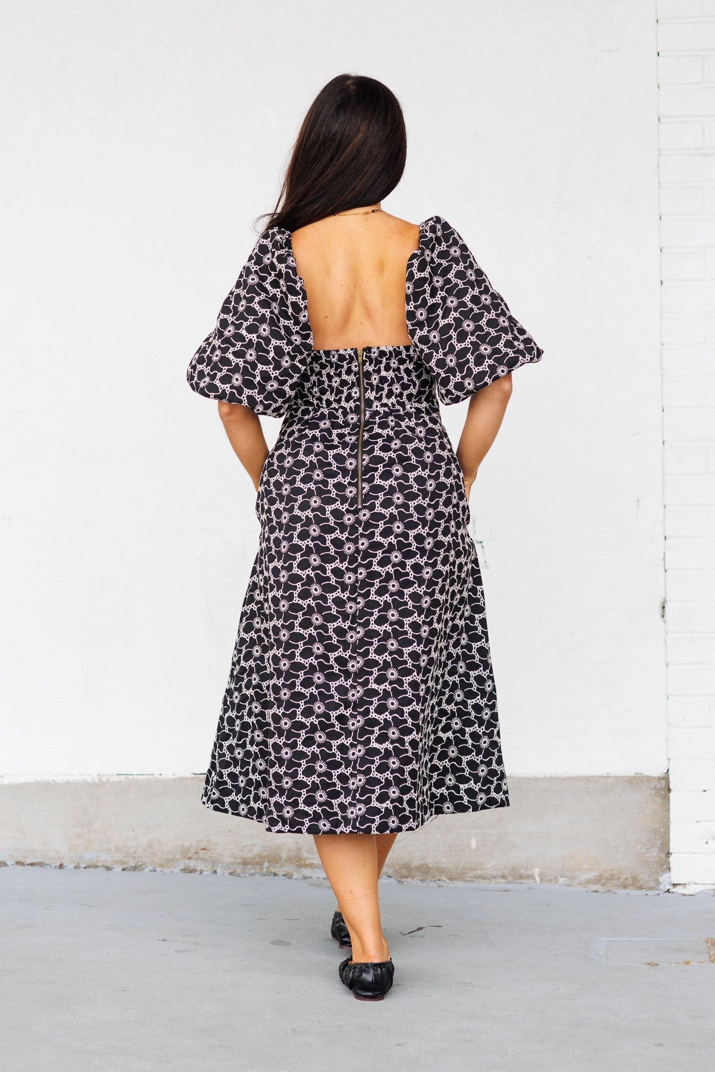 ANNA MIDI DRESS Lounge Vibe