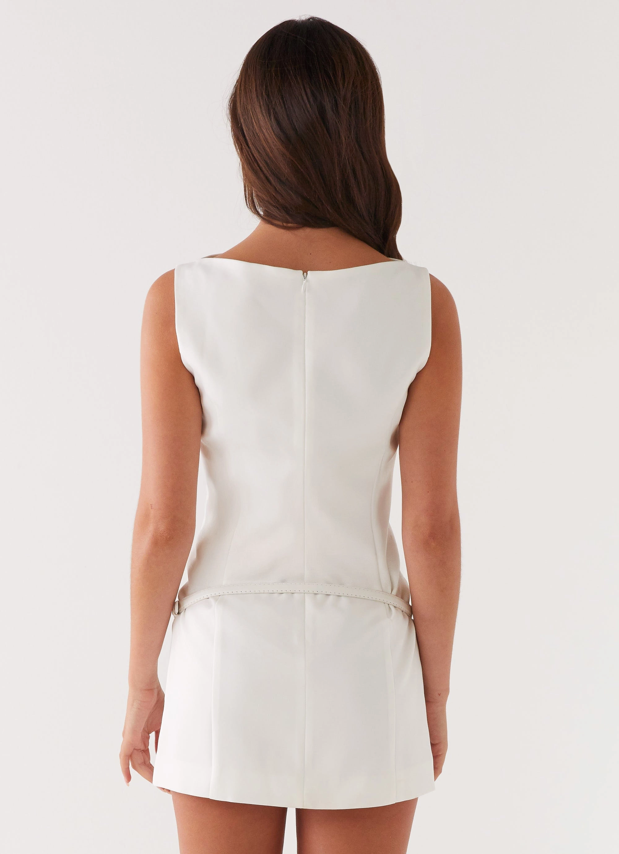 Signature-Style Jaci Mini Dress - White