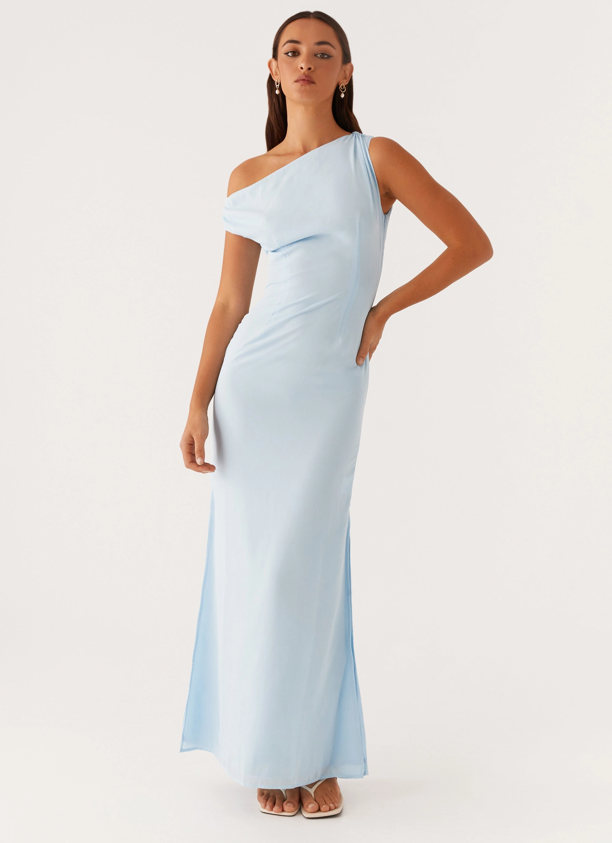 TaglessDesign Dinner Date Maxi Dress - Blue
