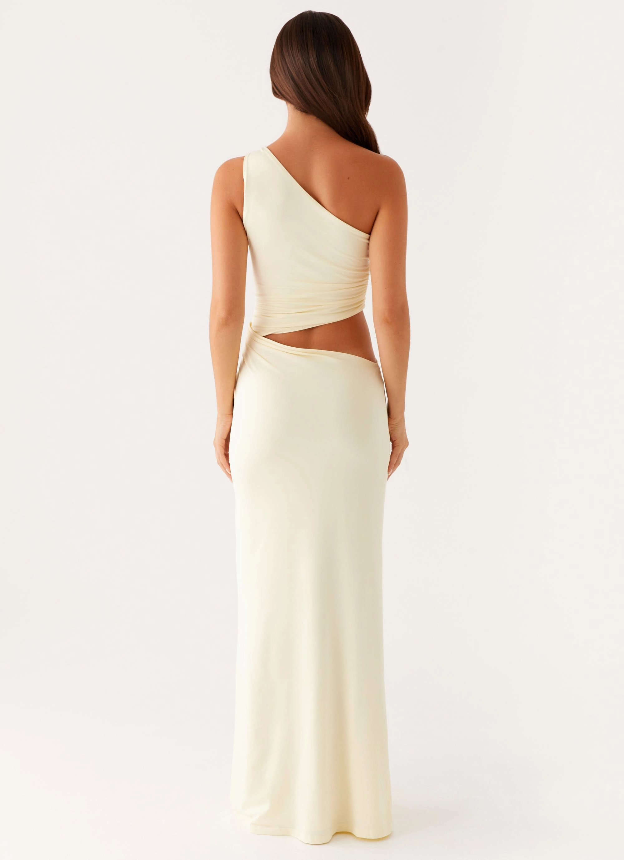 Peta Maxi Dress - Yellow Relaxed Style