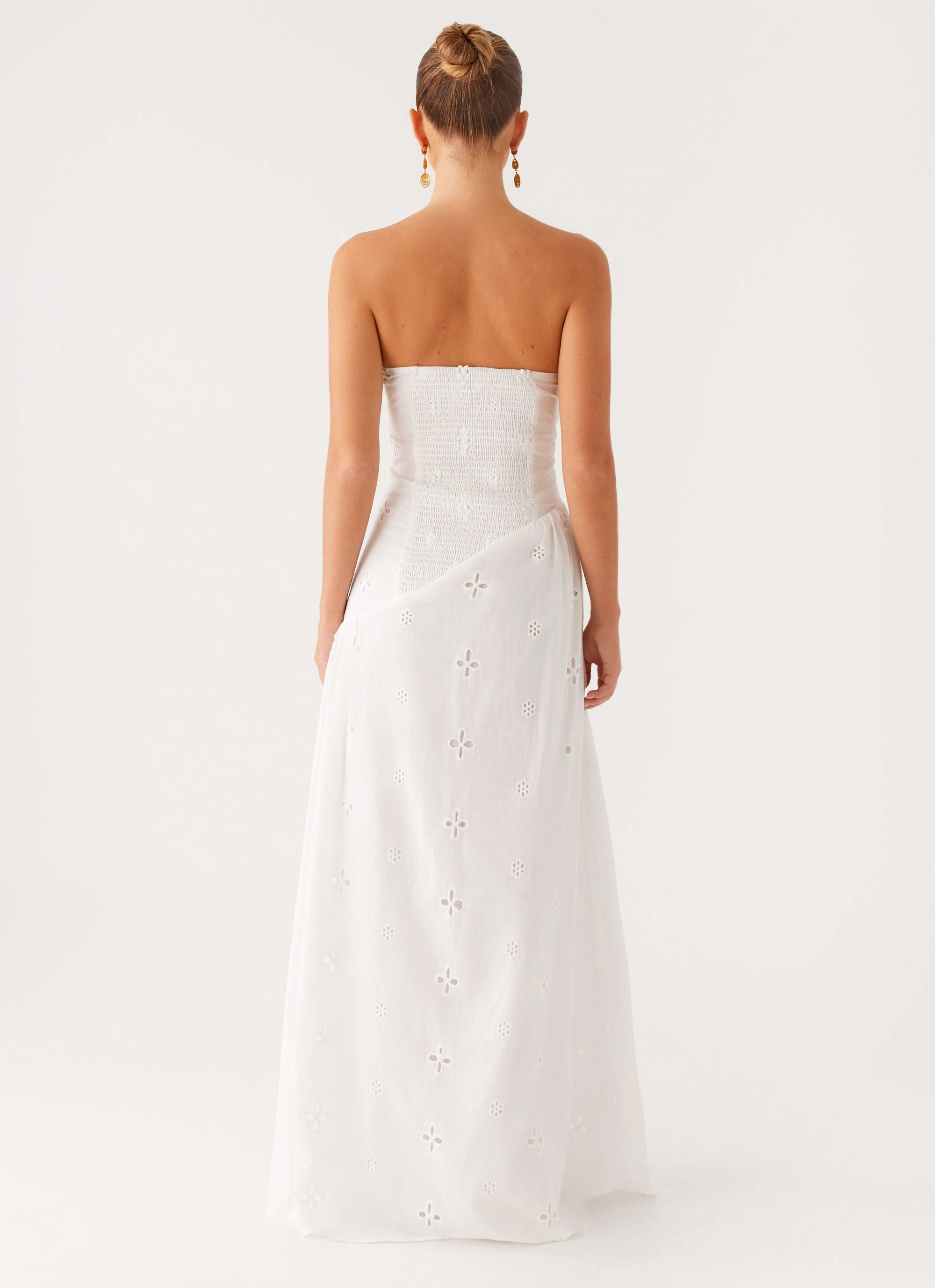 Sunkissed Maxi Dress - Ivory Gentle Motion