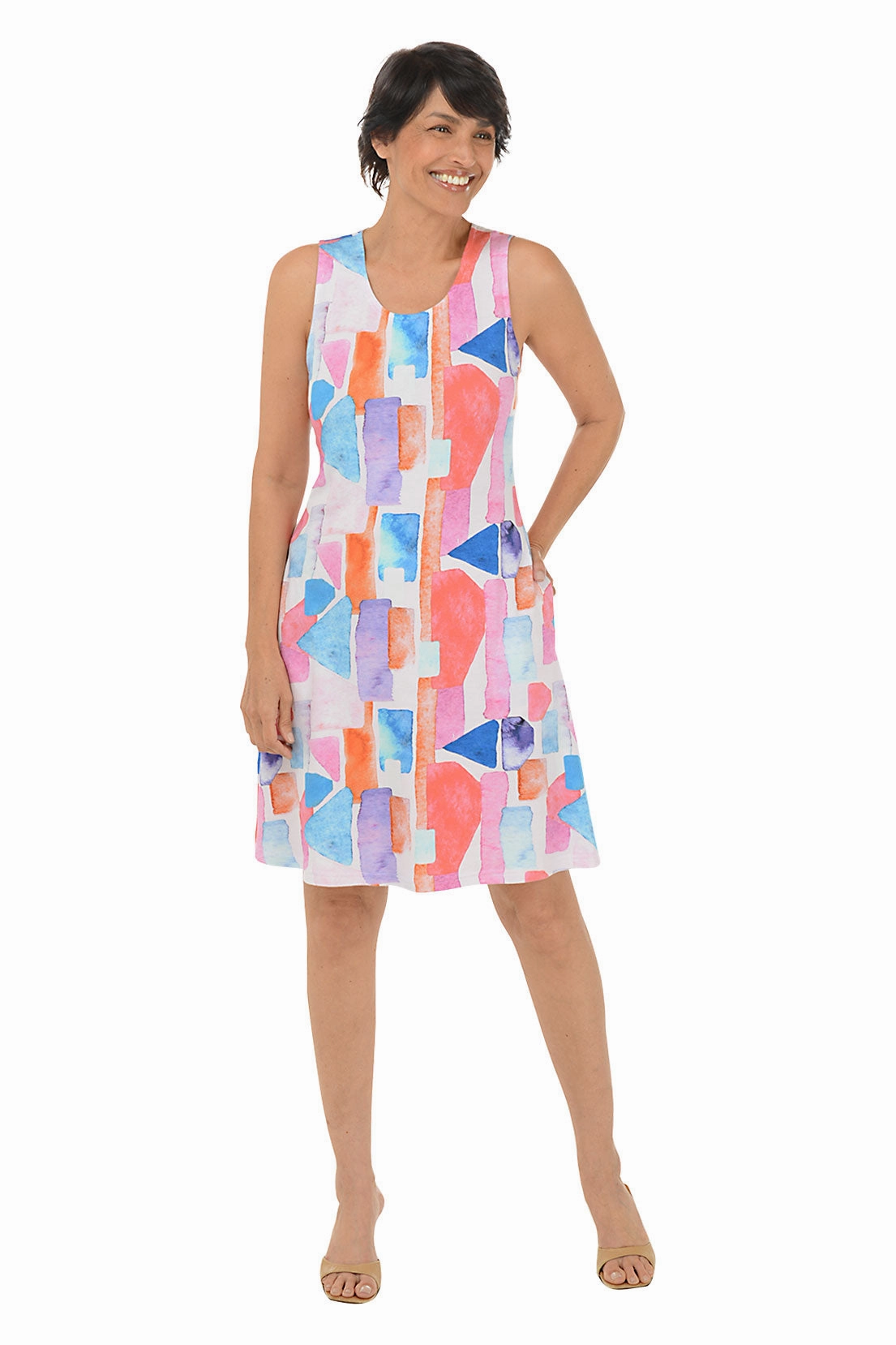 Tracy Sleeveless Tank Dress Pure Aesthetic