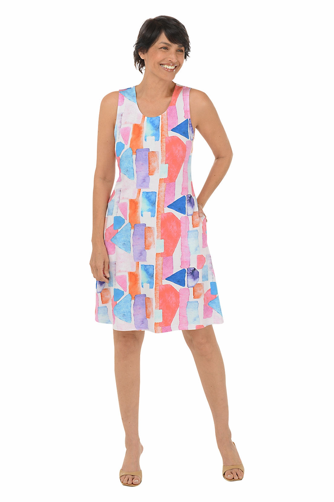 Tracy Sleeveless Tank Dress Timeless Wearable