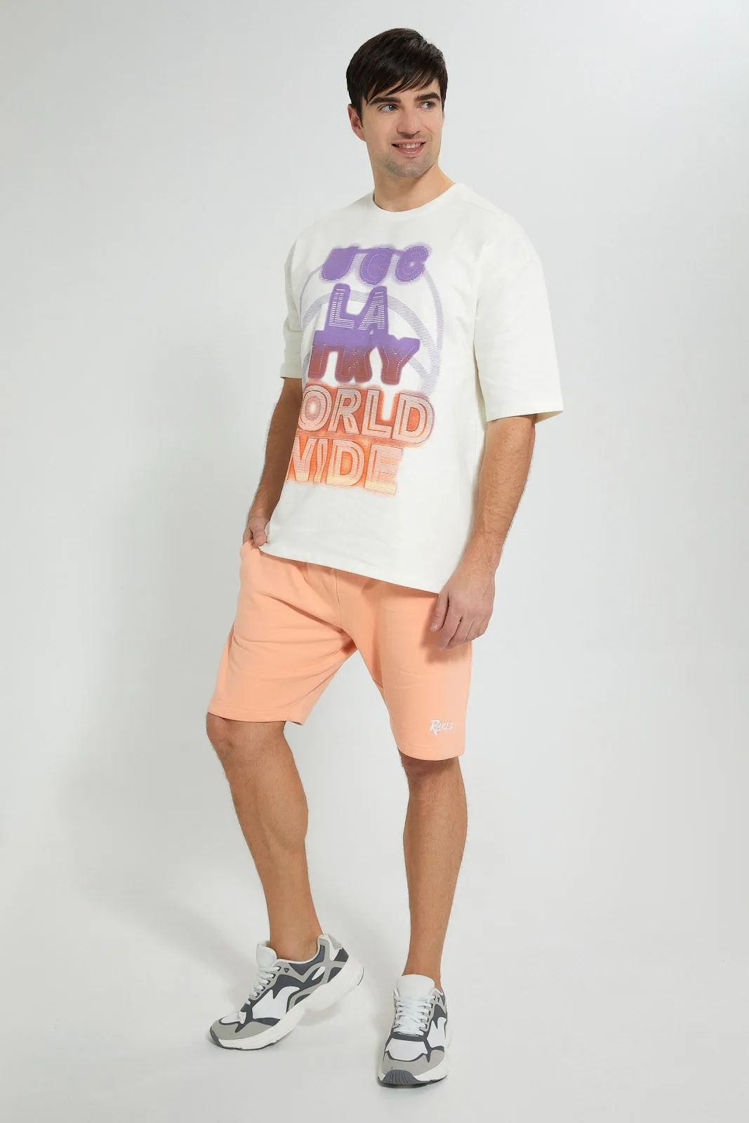 White LA Loungewear T-Shirt