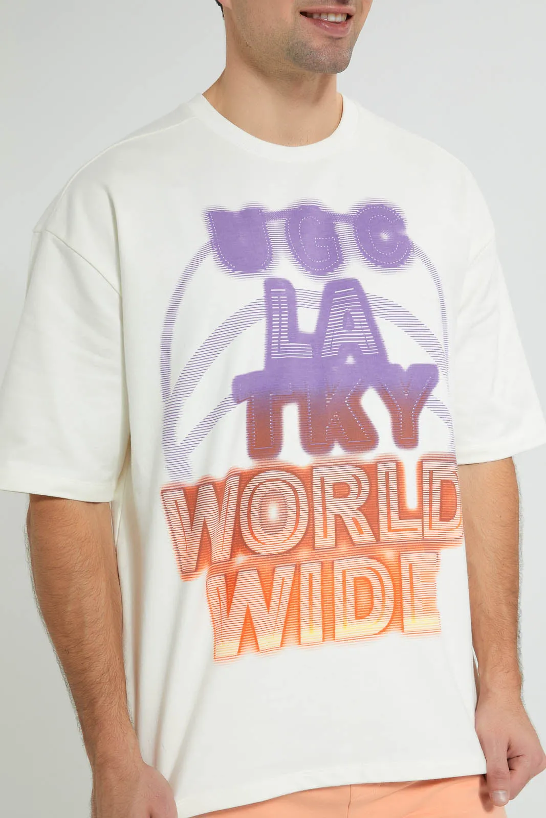 White LA Loungewear T-Shirt