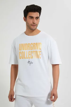 White Los Angeles Loungewear T-Shirt