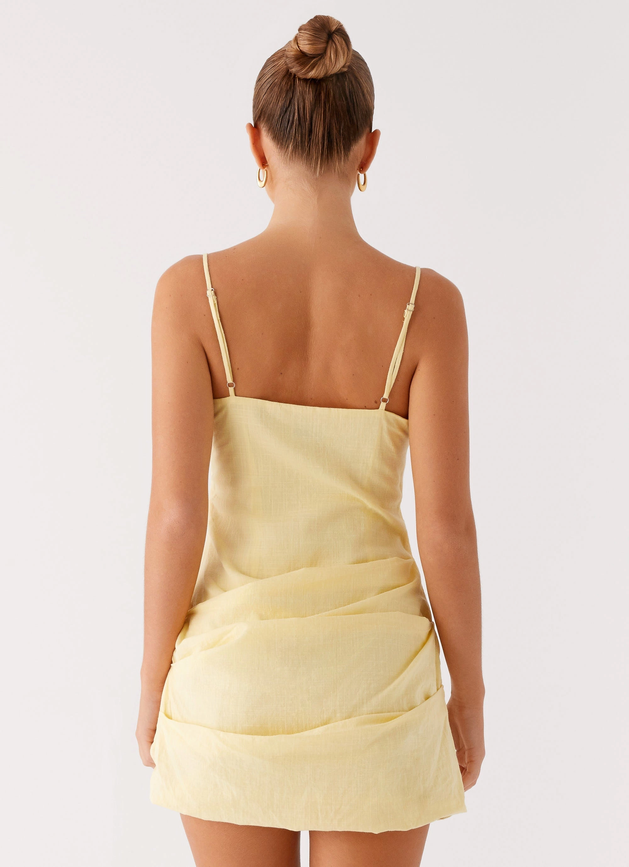 Contemporary Wear Adella Mini Dress - Yellow