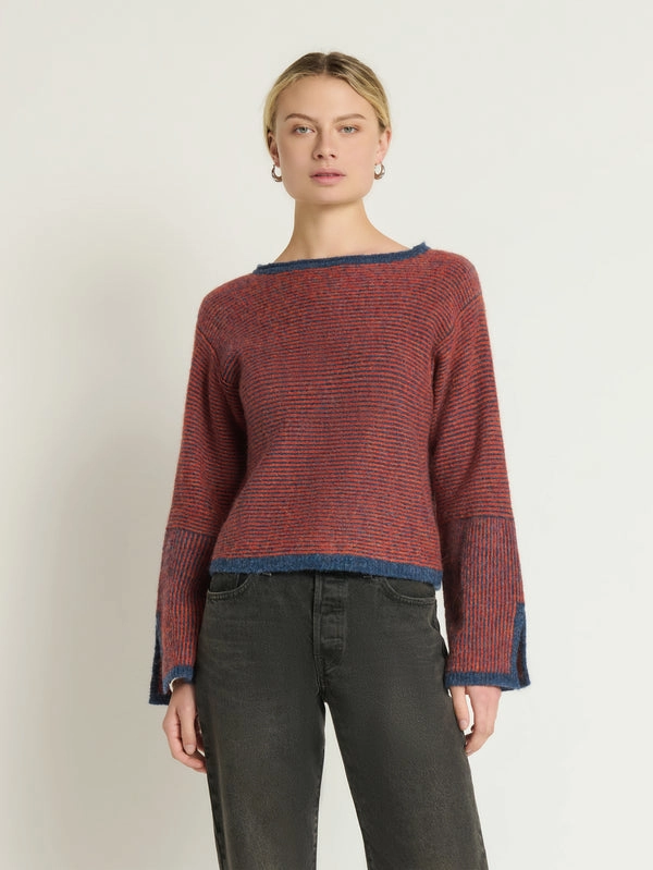 Durable Overlock Stitch WILLOW PULLOVER SWEATER