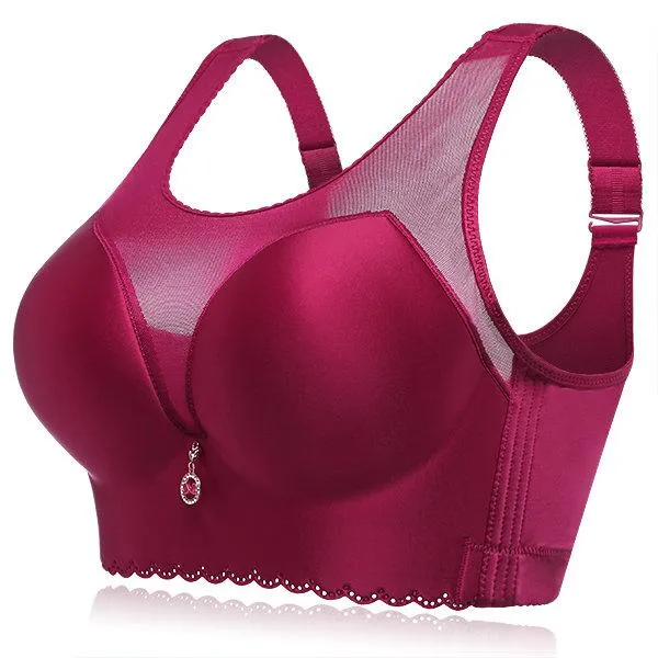 Wire-Free Full Coverage Lace Bra
