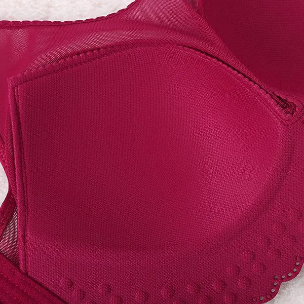 Wire-Free Full Coverage Lace Bra