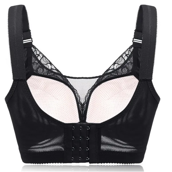 Wire-Free Full Coverage Mesh Bra