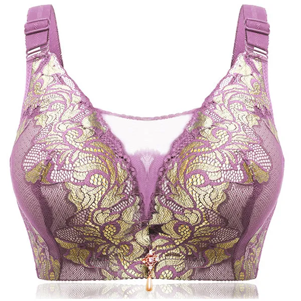 Wire-Free Full Coverage Mesh Bra