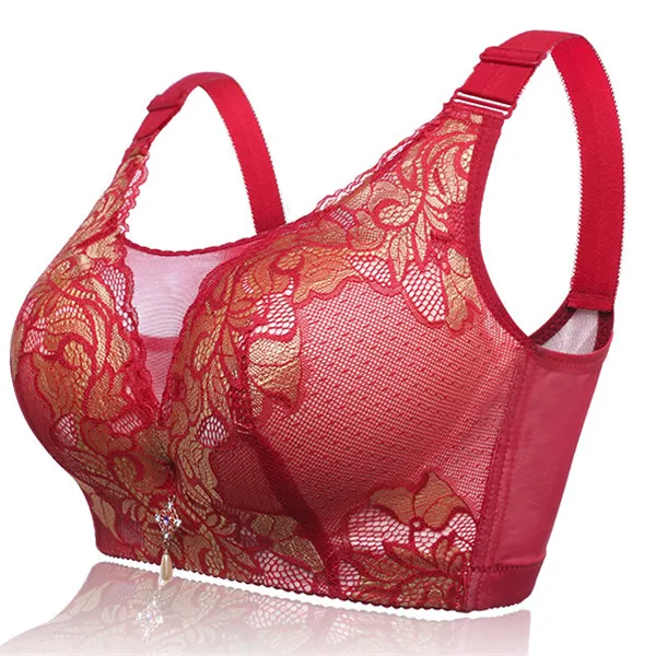 Wire-Free Full Coverage Mesh Bra