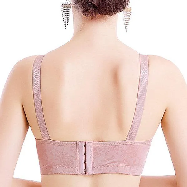 Wireless Breathable Push up Adjustable Bra