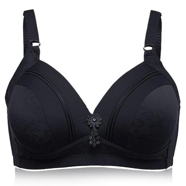 Wireless Breathable Push up Adjustable Bra