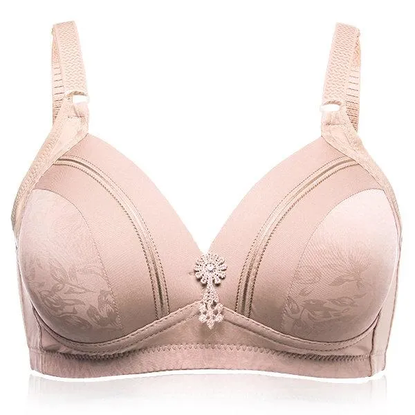 Wireless Breathable Push up Adjustable Bra