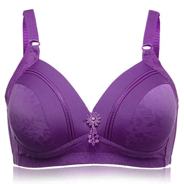 Wireless Breathable Push up Adjustable Bra
