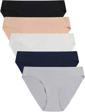 Women Bikini Underwear Seamless Breathable Ladies Panties Stretch Briefs Undies after Birth Underwear Women