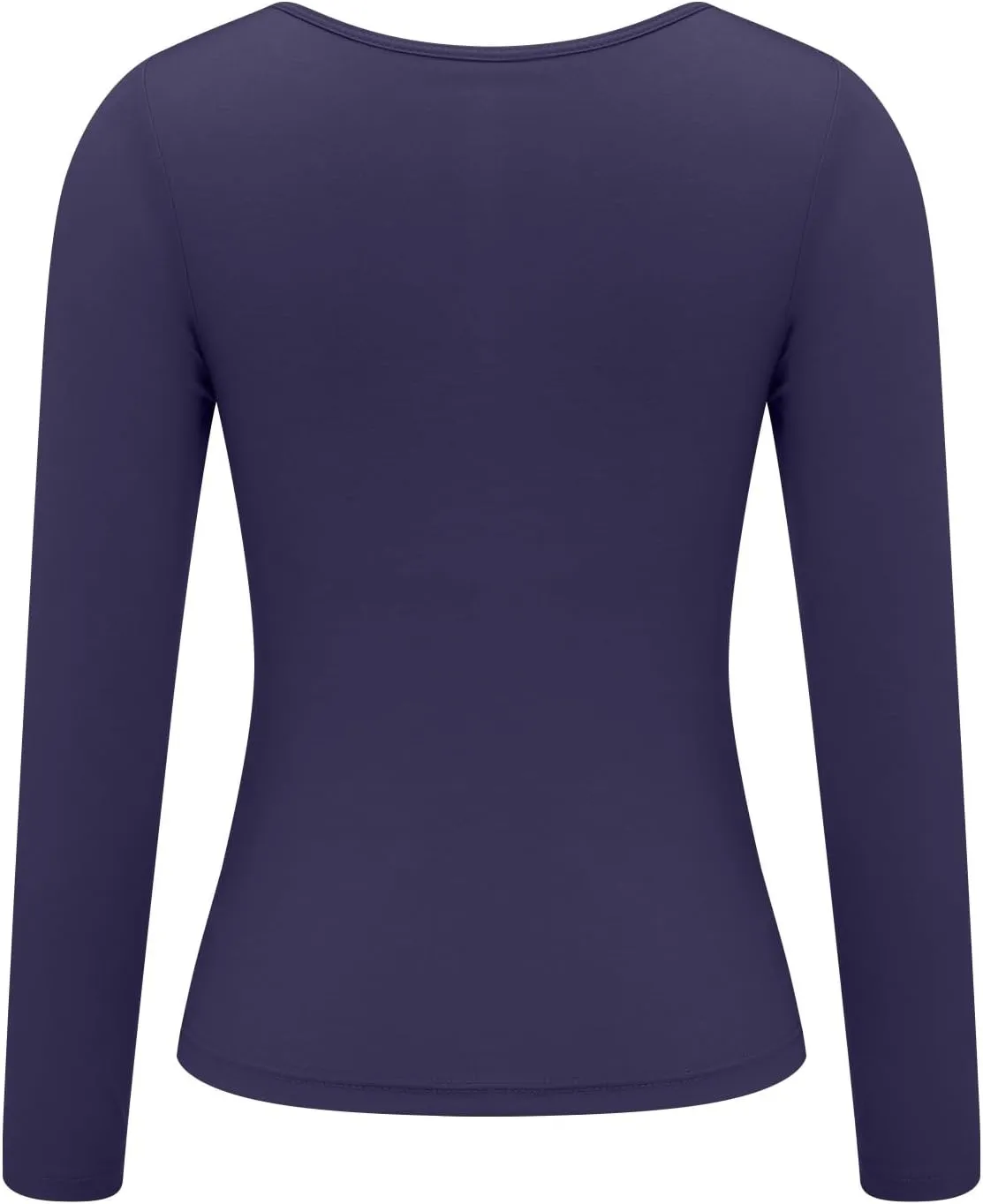 Women Soft Pajamas Comfy Casual Sleepwear with Built In Bra Plus Size Long Sleeve Nightwear Sexy Warm Loungewear
