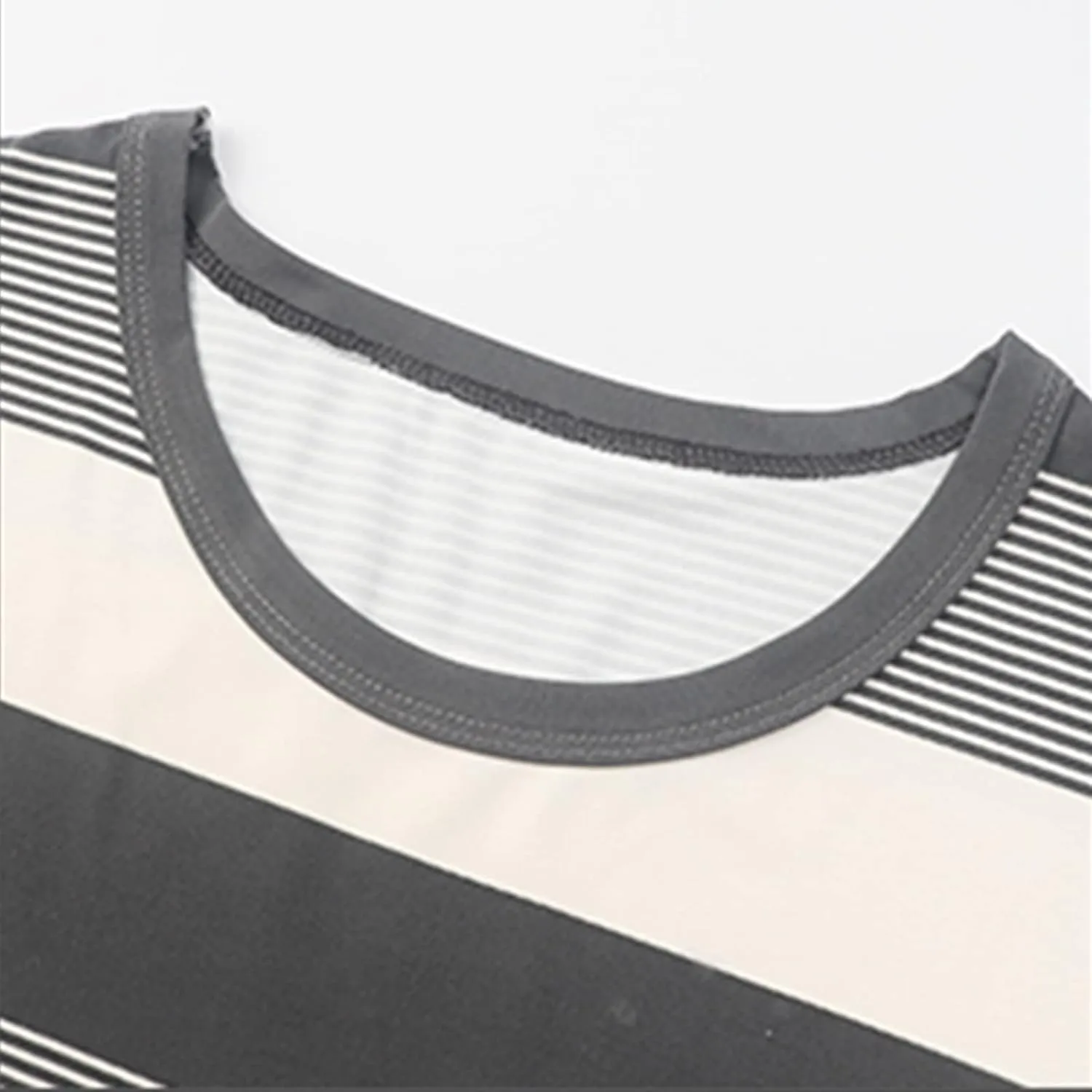 Women's 2 Piece Lounge Sets Womens Comfortable Stripe Gradient Pure Color Imitation Cotton Pajamas Pullover
