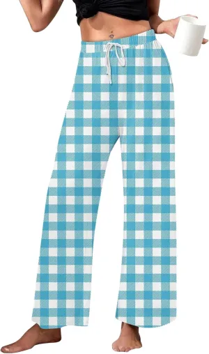 Women's Allover Printed Home Pants Sleeping Pajama Pants Long Pants Pajama Pants Yoga Pants