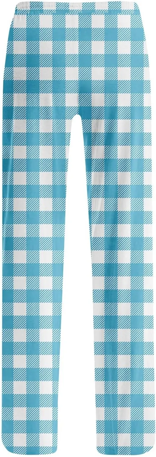 Women's Allover Printed Home Pants Sleeping Pajama Pants Long Pants Pajama Pants Yoga Pants
