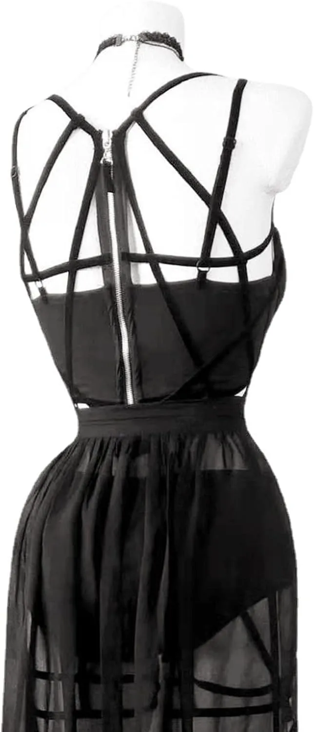 Womens Babydoll Nightie Lingerie for Women Strappy Sexy Lingerie Set for Women Lace Nightwear Slutty Lingerie Robes