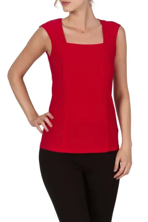 Women's Camisole Red TankTop On Sale Quality Stretch Comfort Fabric Flattering Fit Our Best Seller Quality Made In Canada
