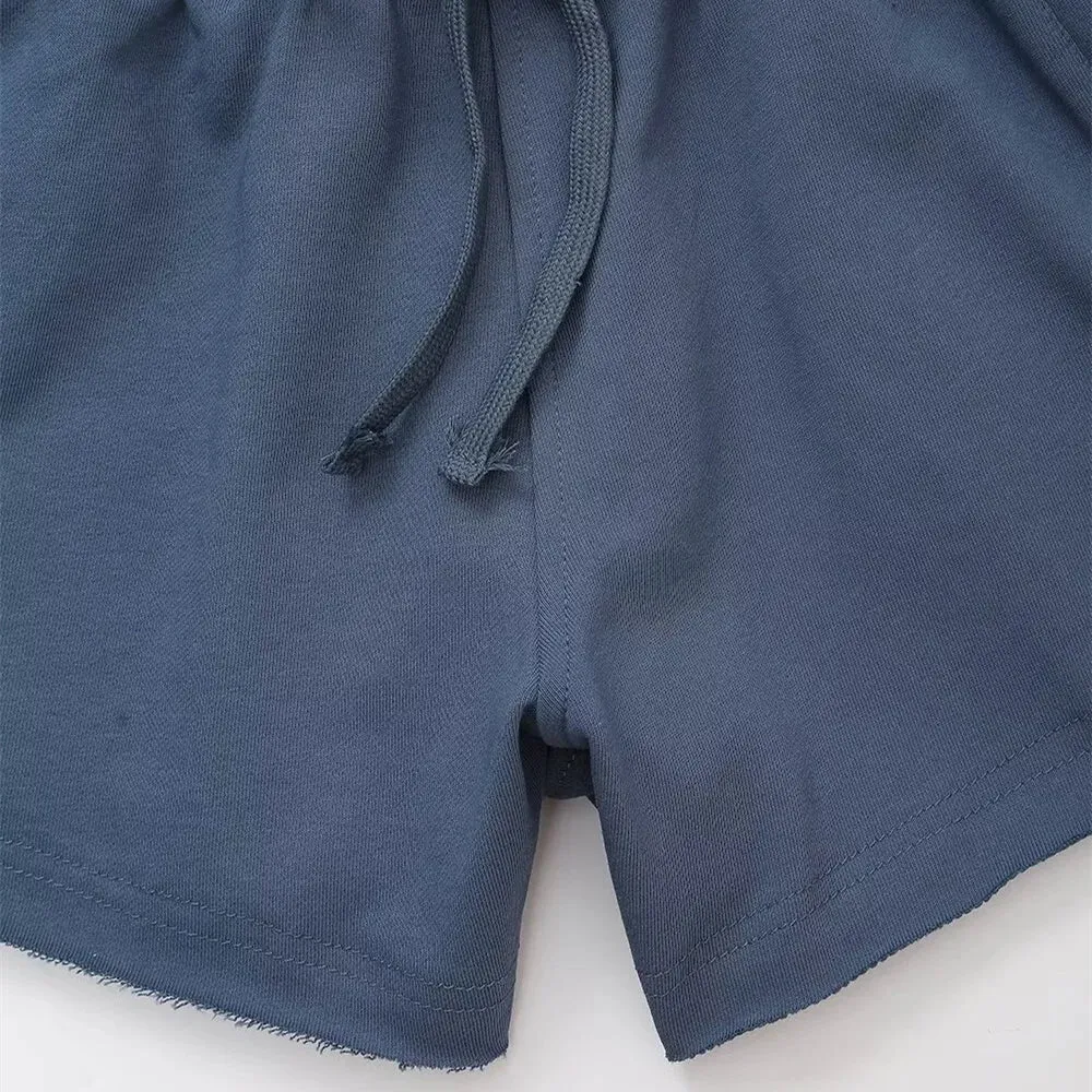 Women's Casual Lounge Set - Shorts and Tee for Summer