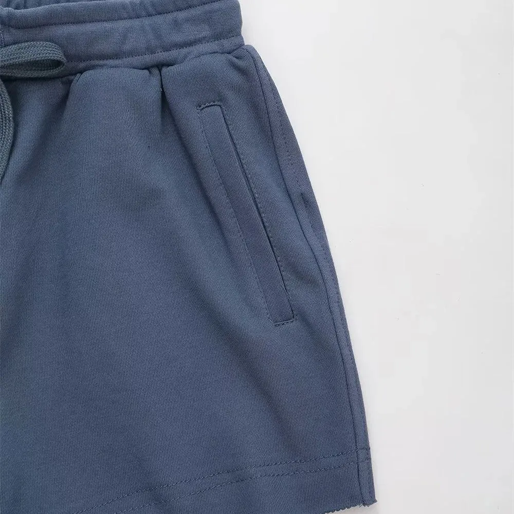 Women's Casual Lounge Set - Shorts and Tee for Summer
