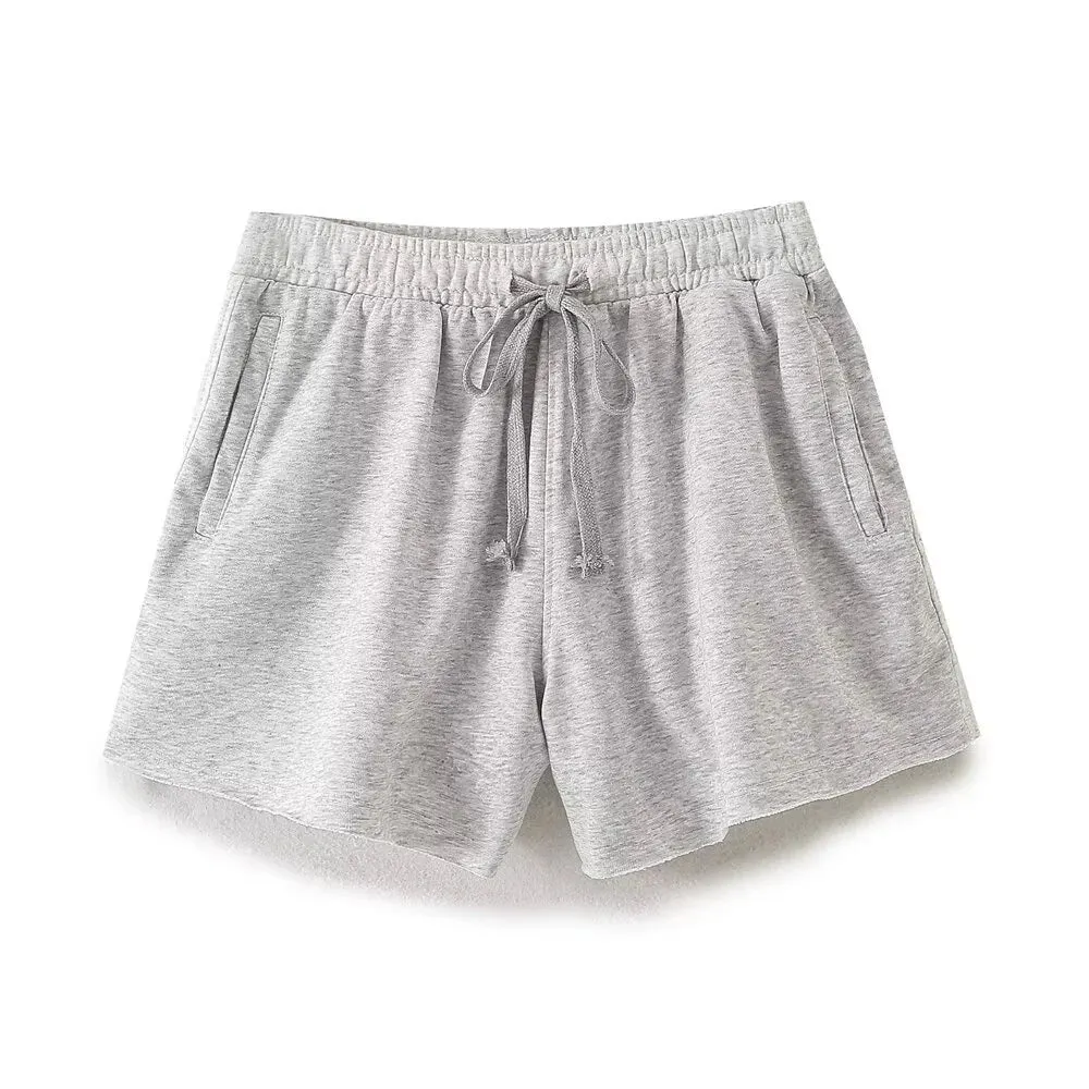 Women's Casual Lounge Set - Shorts and Tee for Summer