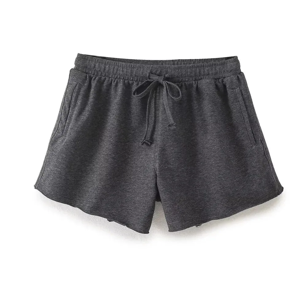 Women's Casual Lounge Set - Shorts and Tee for Summer