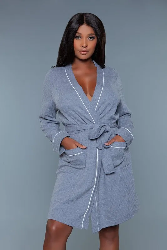 Womens Comfy Waffle Robe