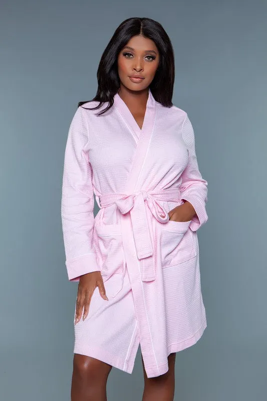 Womens Comfy Waffle Robe
