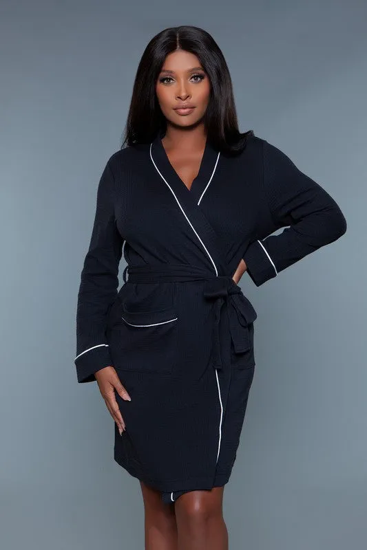 Womens Comfy Waffle Robe