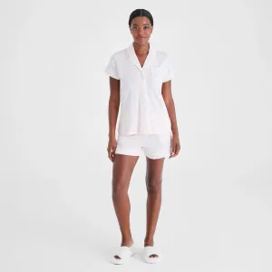 Women's Coral Floral Short PJ Set - Magnetic Me