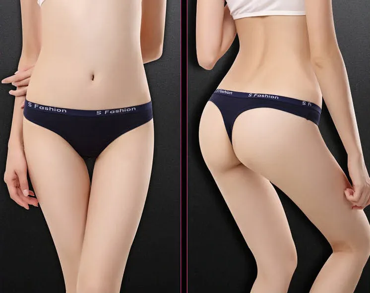 Women's Cotton G-String Panties