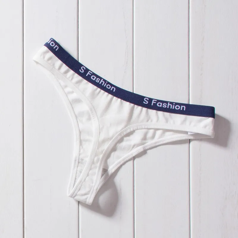 Women's Cotton G-String Panties