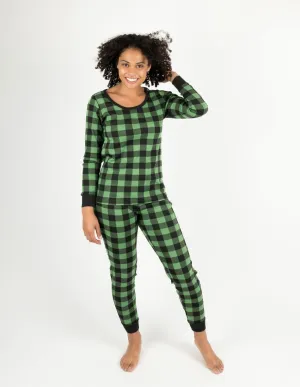 Women's Cotton Plaid Pajamas