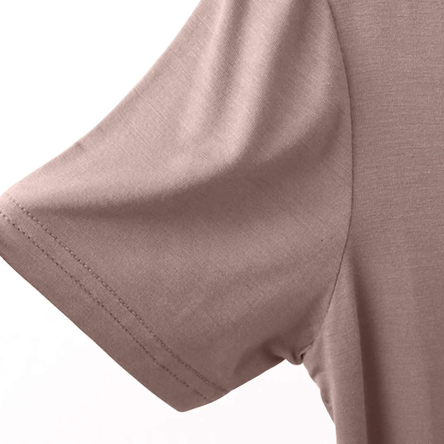 Women's Cotton Sleep T-Shirt Crew Neck Pajamas Shirt Short Sleeve Sleepwear Soft Pjs Tshirts Loose Fit Lounge Top