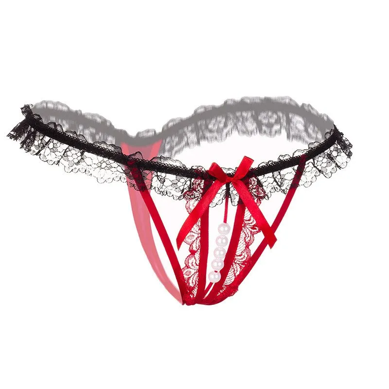 Women's Erotic Panties With Pearl