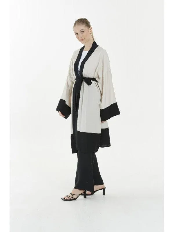 WOMEN'S FASHION KIMONO ROBE SET 4944HE - 1